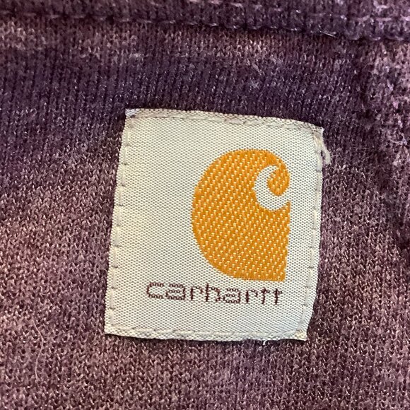 Carhartt Hoodie Xl Relaxed Fit Magenta Color - Picture 8 of 10